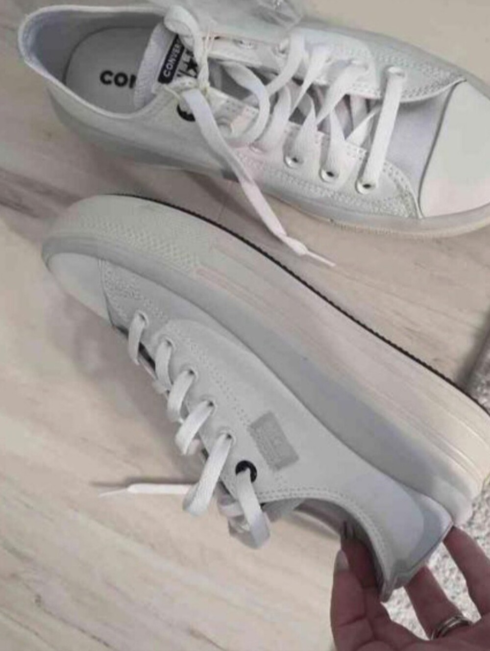 Converse Chuck Taylor All Star Move Platform Low Shoes - White